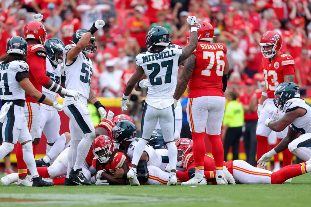Philadelphia Eagles vs Kansas City Chiefs match player stats